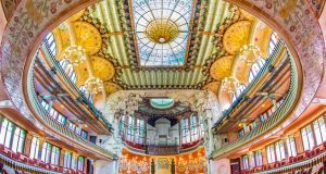 Palau de la Musica Catalana Interior of the Palau de la Musica Catalana