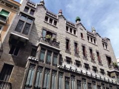 El Raval District Barcelona Güell Palace in the El Raval distric Barcelona