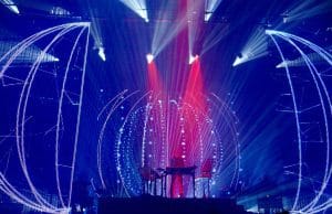 Sonar Festival Barcelona 2023 Jean Michel Jarre performs at a past Sonar Festival Barcelona