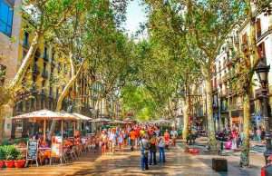 Which Is The Most Famous Street In Barcelona?
